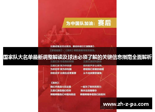 国家队大名单最新调整解读及球迷必须了解的关键信息指南全面解析 国家队大名单最新调整解读及球迷必须了解的关键信息指南全面解析